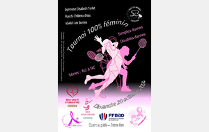 Tournoi féminin / Octobre rose