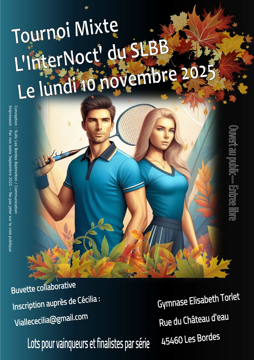 Tournoi Mixte  L'InterNoct' du SLBB