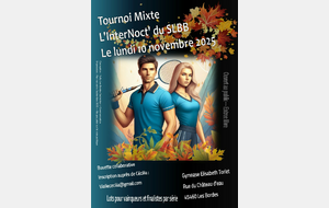 Tournoi Mixte  L'InterNoct' du SLBB